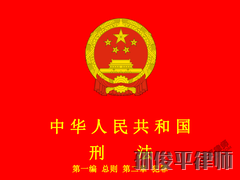 中华人民共和国刑法 第一编 总则 第二章 犯罪