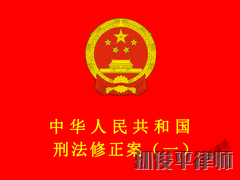 中华人民共和国刑法修正案（一）