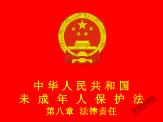 中华人民共和国未成年人保护法 第八章 法律责任